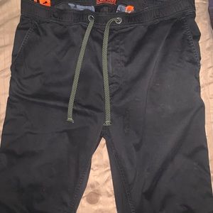 SUPERDRY drawstring Taper Pants